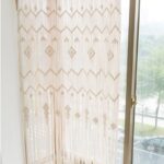 voile macramé pour fenêtre