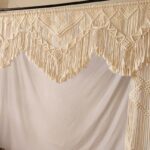 rideau macramé mariage
