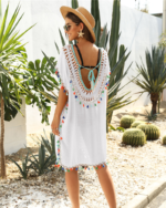 tenue en macramé