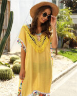 robe en macramé