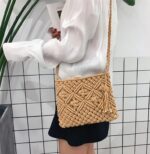 sac macramé tendance