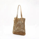 sac cabas en macramé
