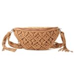 sacoche en macramé fait main