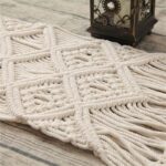 accessoire de table en macramé bohème