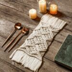 nappe rectangulaire macramé pour décoration