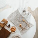 set de table macramé pour décoration
