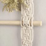 décoration murale en macramé