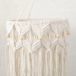 luminaire en macramé style bohème