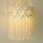 déco suspendue en macramé bohème