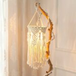 Suspension Lampe Macramé