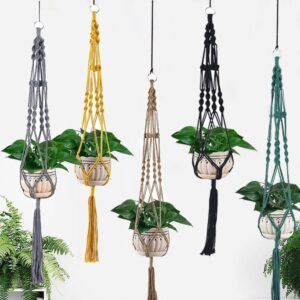 Suspension Macramé Couleur