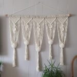 suspension luminaires macramé multiple