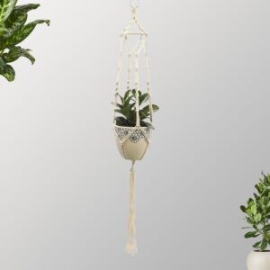 Suspension Pour Pot En Macramé