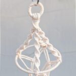 suspension en macramé pour décoration intérieure