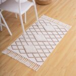 Tapis Macramé Blanc