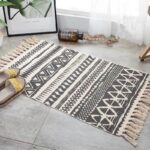 Tapis Macramé Noir129