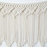 tête de lit en macramé design bohème