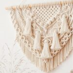 déco murale en macramé