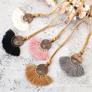Collier En Macramé Bohème