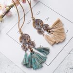Collier Macramé Spirale