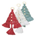 ensemble macramé pour décoration de Noël