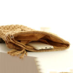 sac en macramé élégant